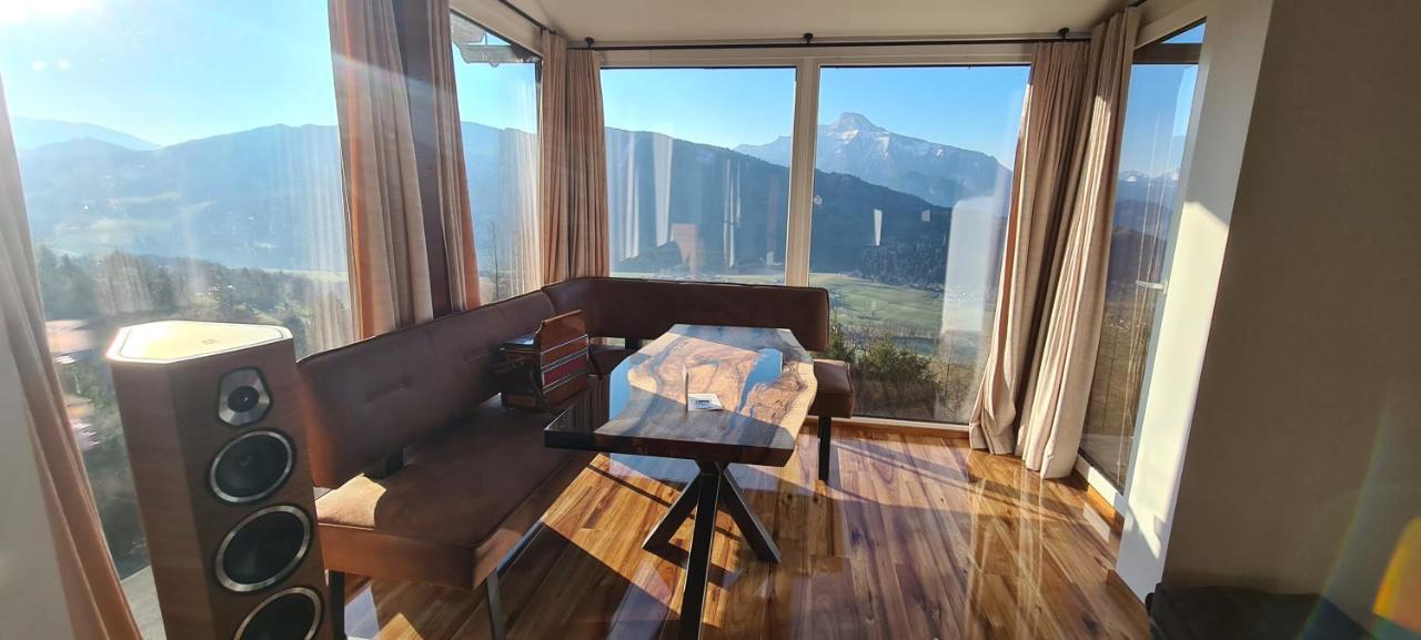 Ruhige Bergvilla In Alleinlage Am Mondsee Mit Seeblick Bergblick Und Whirlpool Innerschwand Ngoại thất bức ảnh